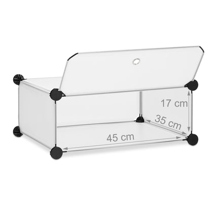 Armoire à chaussures à 6 compartiments