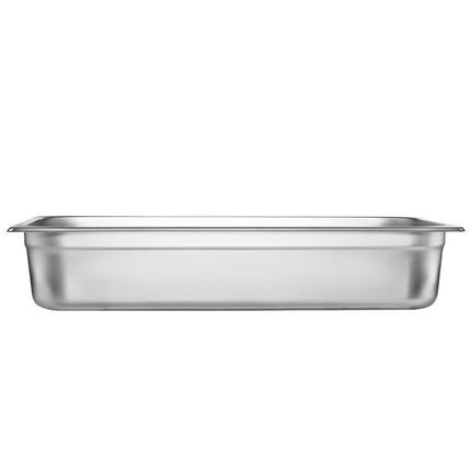 6-Pack Full-Size Stainless Steel Hotel Pans, 4-Inch Deep