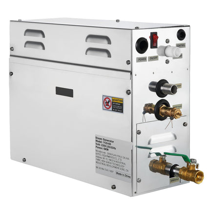 6kW Steam Shower Generator, Digital Display, Timer