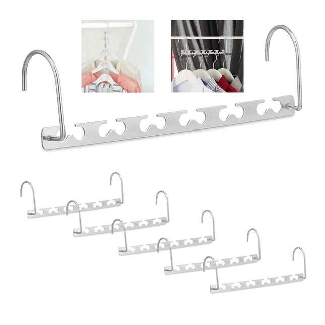 Lot de 6 cintres verticaux