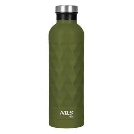 Bouteille d'eau étanche en acier inoxydable 750 ml – Verte