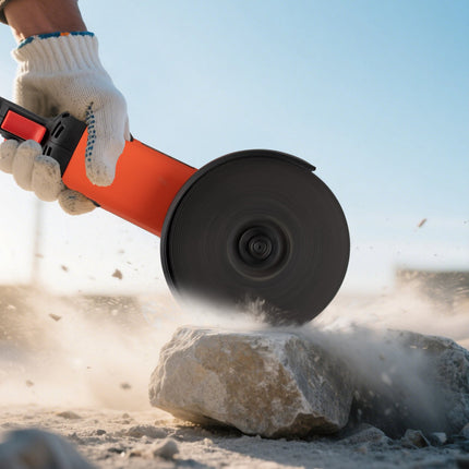 7-Inch Corded Angle Grinder, 1700W 8500 RPM, Adjustable Guard