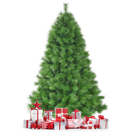 Sapin de Noël artificiel de 2,13 m (7 pi), articulé, 808 branches, avec support