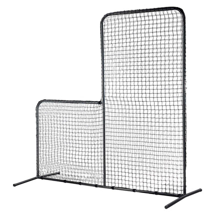 7x7 Ft Baseball L-Screen Pitching Net, Carry Bag