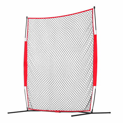7x7 Ft Sports Backstop Net With Carry Bag, Portable