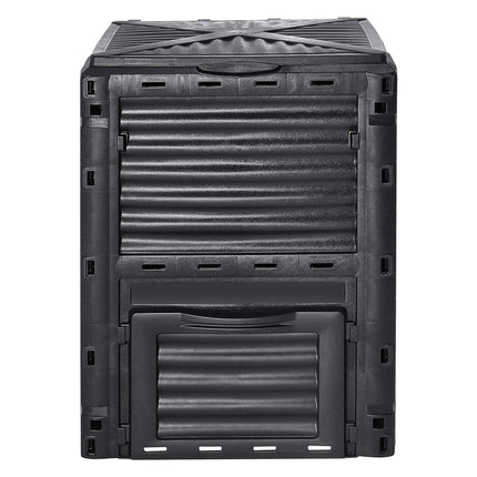 80 Gallon Outdoor Compost Bin, Lid and Bottom Door