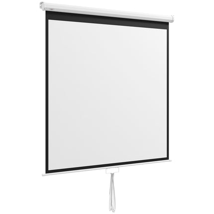 85 Zoll 4K HD Beamer-Leinwand, 1:1 Format, 160° Betrachtungswinkel