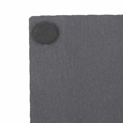 Ensemble de 8 sous-verres en ardoise