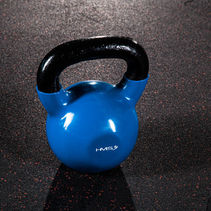 Kettlebell en fonte 8 kg - Bleu