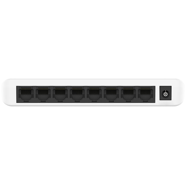 8-port Gigabit switch White