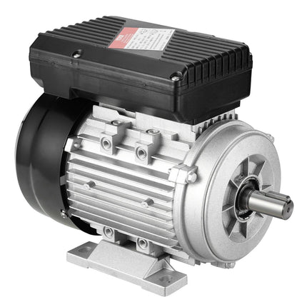 AC Electric Motor, Single Phase 0.55kW 1400 RPM 19mm Shaft