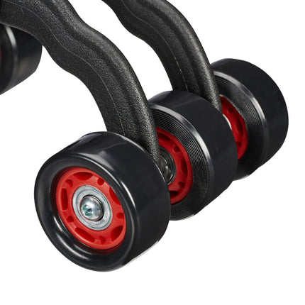 Bauchtrainer mit Kniematte – 5 Räder für das Core-Training