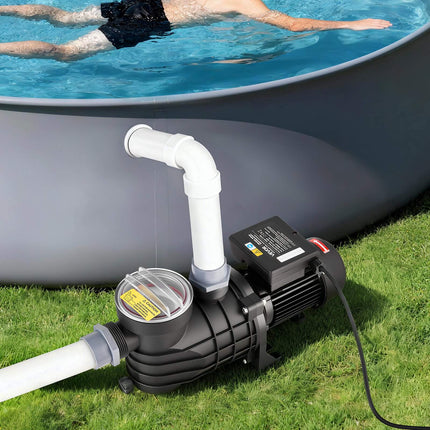 Above Ground Pool Pump, 180W, 10,800 L/H, Filter Basket
