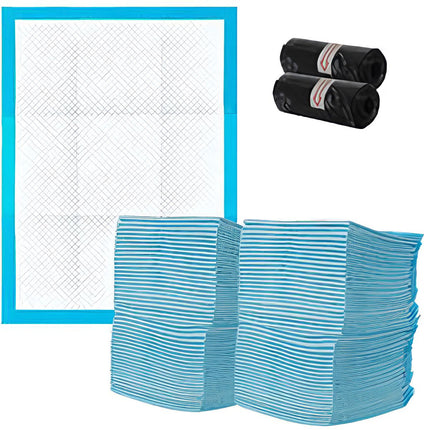 Absorbent hygienic pad - 100 pcs. + bags