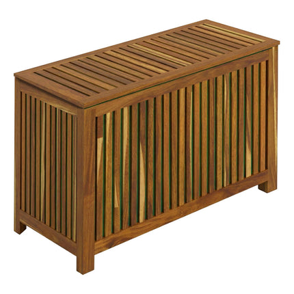 Akazien-Gartenaufbewahrungsbox, Mittel – Naturholz