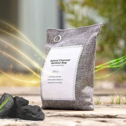 Activated Charcoal Air Purifying Bags InnovaGoods Bacoal, Pack of 2