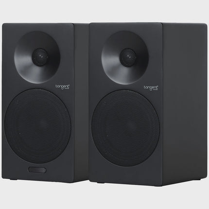 Aktive Regallautsprecher, Bluetooth, HDMI, Schwarz