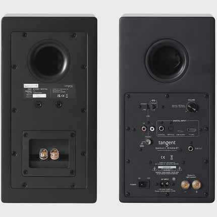 Aktive Regallautsprecher, Bluetooth, HDMI, Schwarz