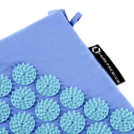 Ensemble de tapis d'acupression, bleu - Oreiller inclus