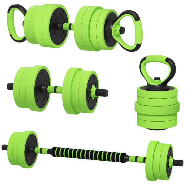 Verstellbares 20-kg-Hantelset – 4-in-1 Heim-Fitnessgerät
