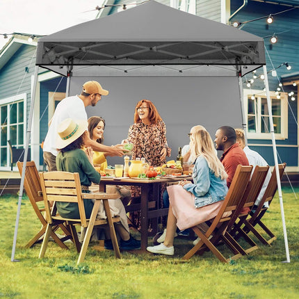 Verstellbarer 2x2m Pop-Up Pavillon mit Seitenwand, wasserdicht