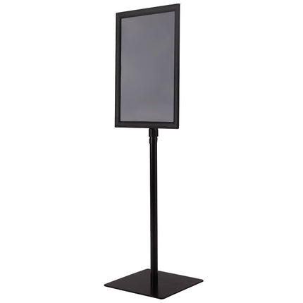 Verstellbares A3-Plakatständer-Set, Schwarz, 2er-Pack