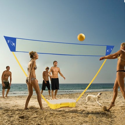 Filet de badminton et de volley-ball réglable, portable, 3 x 1,5 m