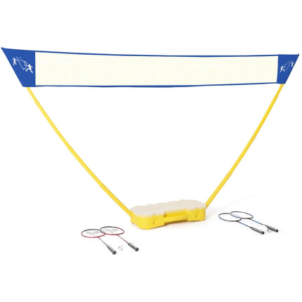 Filet de badminton et de volley-ball réglable, portable, 3 x 1,5 m