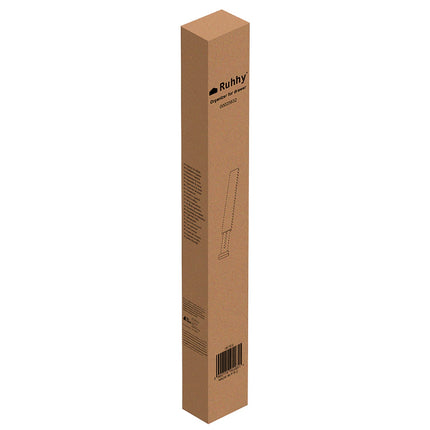 Organisateur de tiroir réglable en bambou, blanc, lot de 4