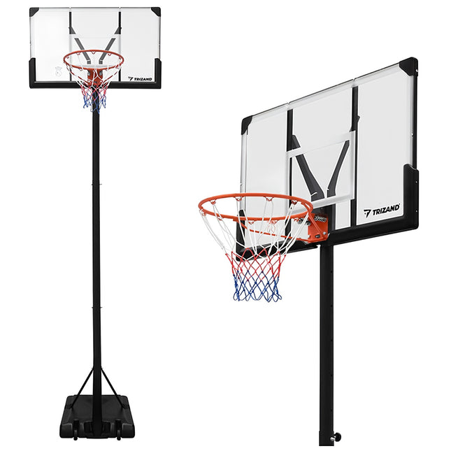 Panier de basket réglable 305 cm avec roulettes