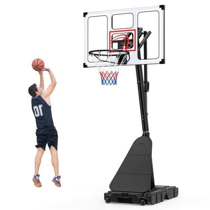 Panier de basket réglable, 1,5 à 3 m, base lestable