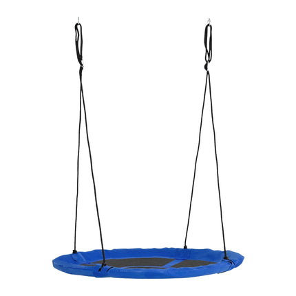 Verstellbare Blaue Nestschaukel, Ø110 cm, 150 kg, 3-12 Jahre