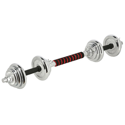 Verstellbare Chromhanteln mit Koffer, 20kg Set