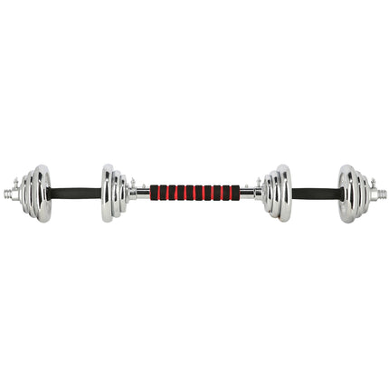Verstellbare Chromhanteln mit Koffer, 20kg Set
