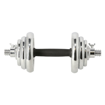 Verstellbare Chromhanteln mit Koffer, 20kg Set