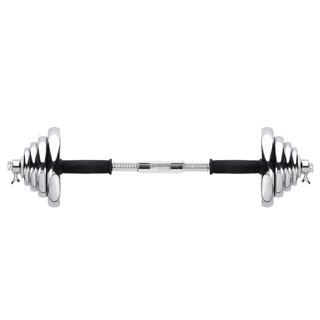 Verstellbare Kurzhanteln Chrom mit Koffer, 55 kg