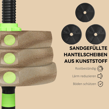 Verstellbares Hantelset 25KG – Krafttraining für zuhause