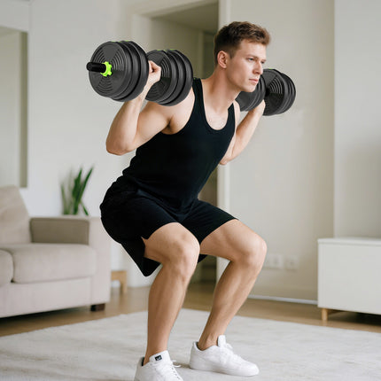 Verstellbares Hantelset 25KG – Krafttraining für zuhause