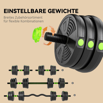 Verstellbares Hantelset 25KG – Krafttraining für zuhause