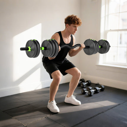 Verstellbares Hantelset 25KG – Krafttraining für zuhause