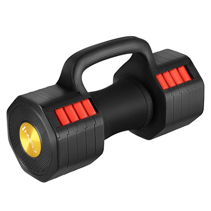 Haltère ajustable avec fonctions pompes et kettlebell