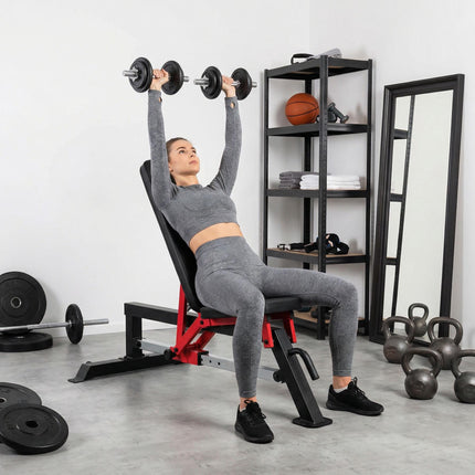 Banc de musculation réglable, 6 positions, capacité de 250 kg