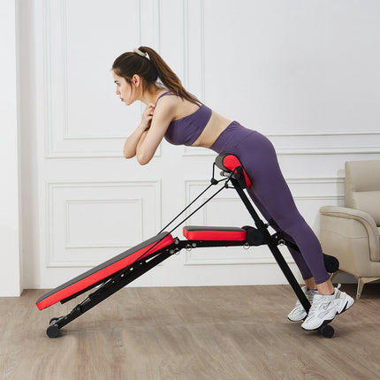 Adjustable Foldable Weight Bench, 770 lb Roman Chair