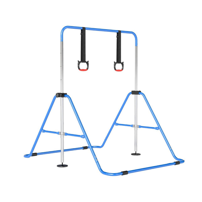 Barre de gymnastique réglable pour enfants, 4 hauteurs, cadre en métal