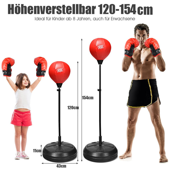 Verstellbares Boxball-Set für Kinder und Erwachsene