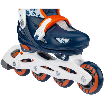 Verstellbare Inlineskates, EU 25-28, PU-Räder, ABEC 5 Kugellager