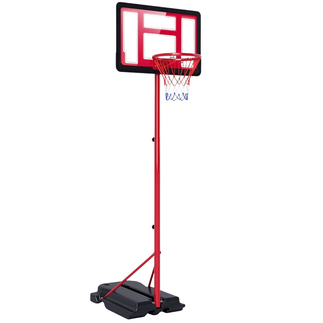 Panier de basket-ball réglable pour enfants (95-155 cm) avec base lestable
