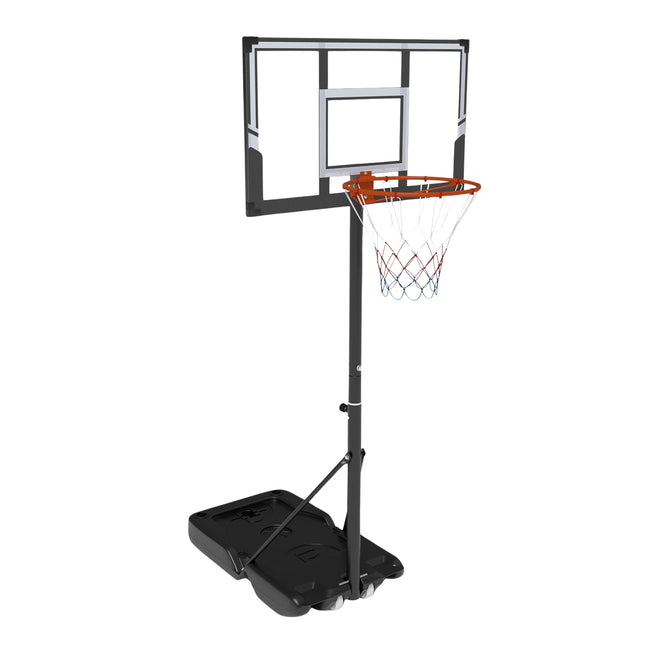 Verstellbarer, mobiler Basketballkorb mit Impact-Backboard