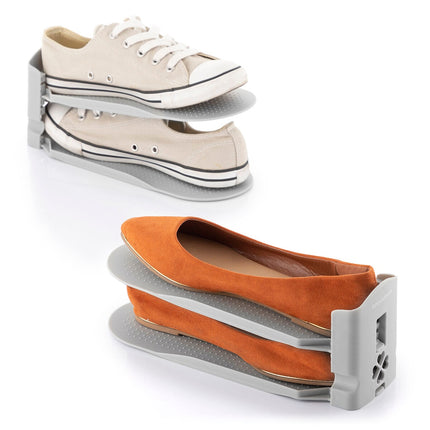 Verstellbarer Schuh-Organizer Sholzzer InnovaGoods 6 Einheiten