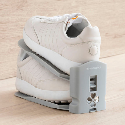 Verstellbarer Schuh-Organizer Sholzzer InnovaGoods 6 Einheiten